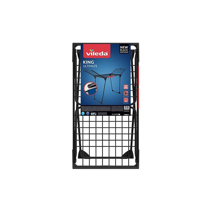 Suszarka do bielizny Vileda King Ultimate 4 174096 czarna